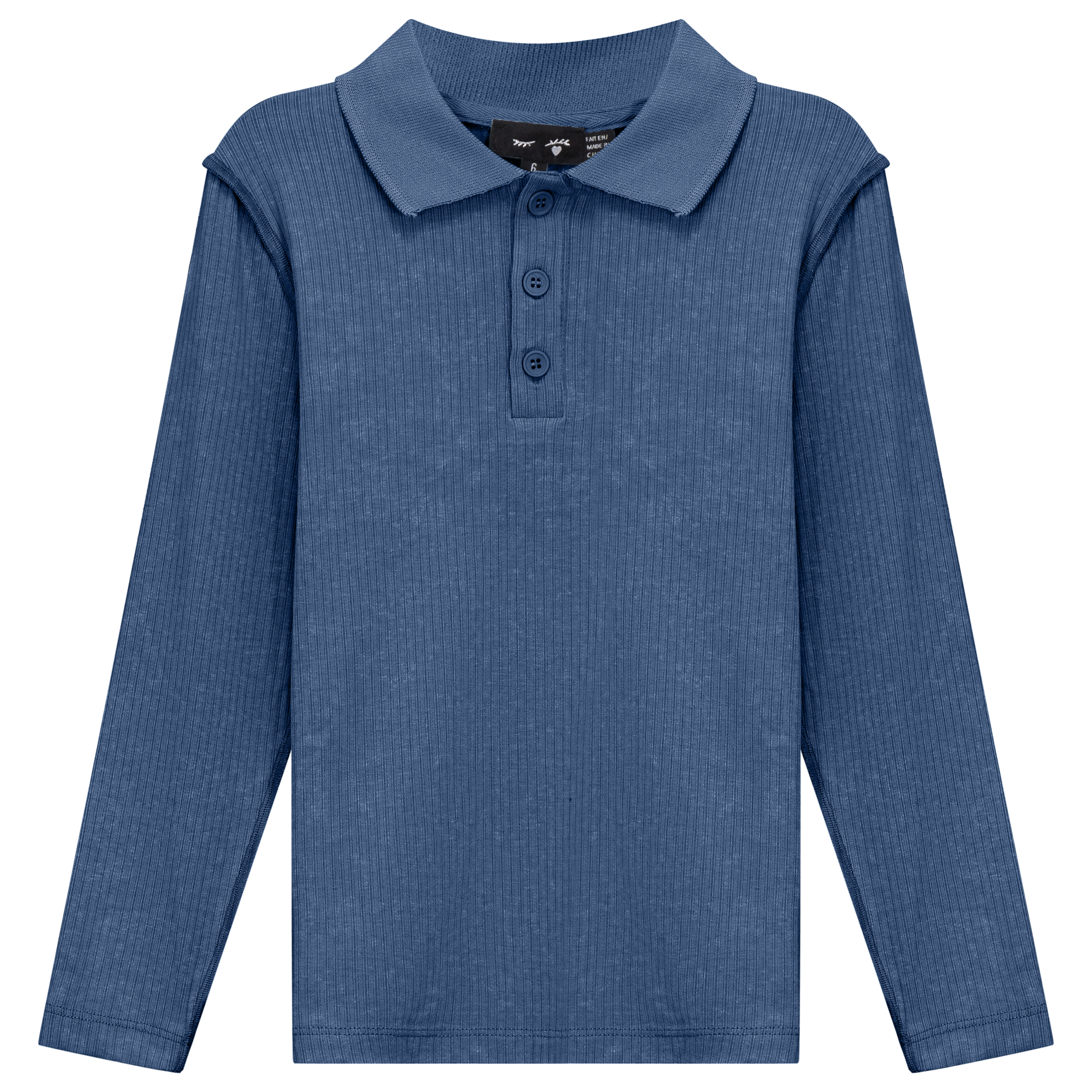 Distressed Long Polo