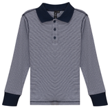 Mini Stripped Long Polo