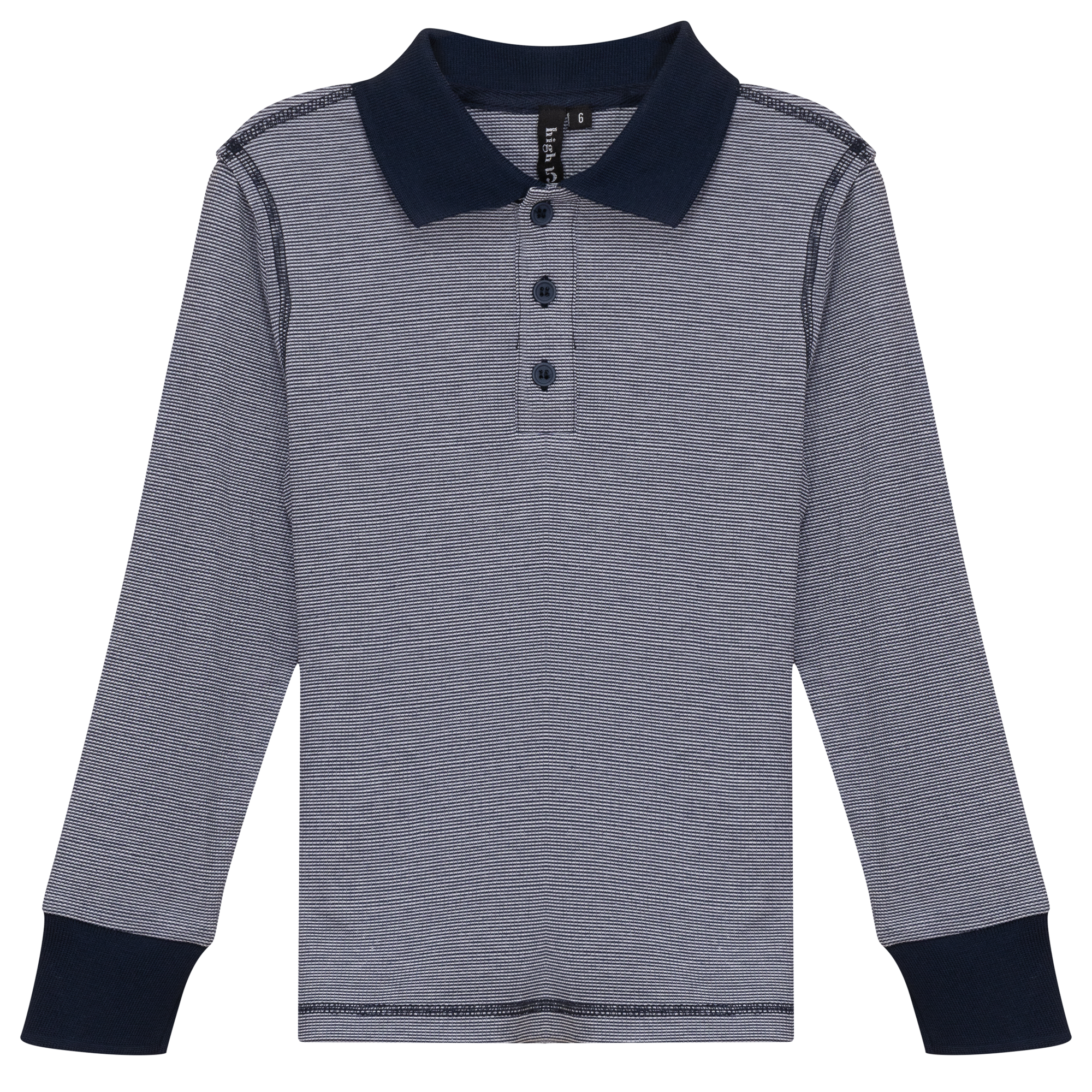 Mini Stripped Long Polo