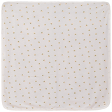 Floral Print Pointelle Blanket