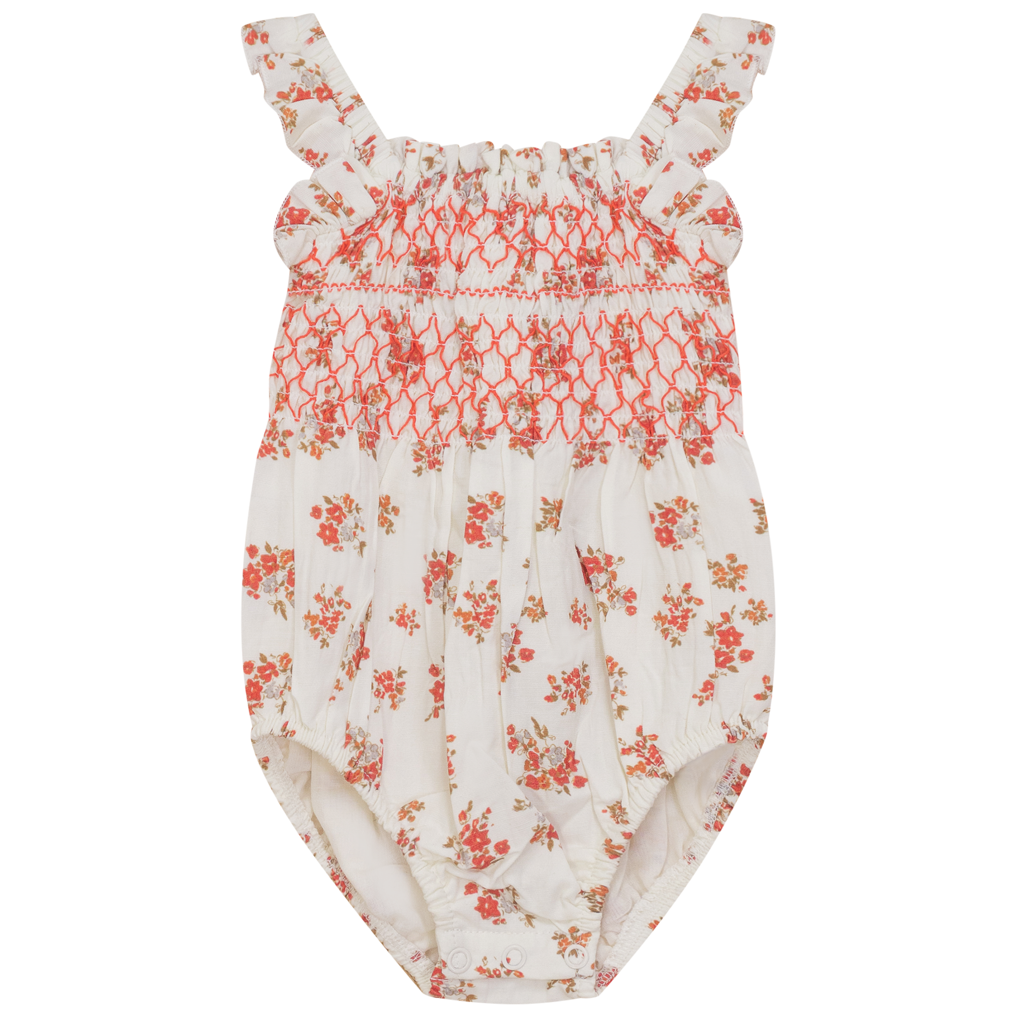 Floral Bubble Romper