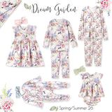 Watercolor Floral Bamboo Dress