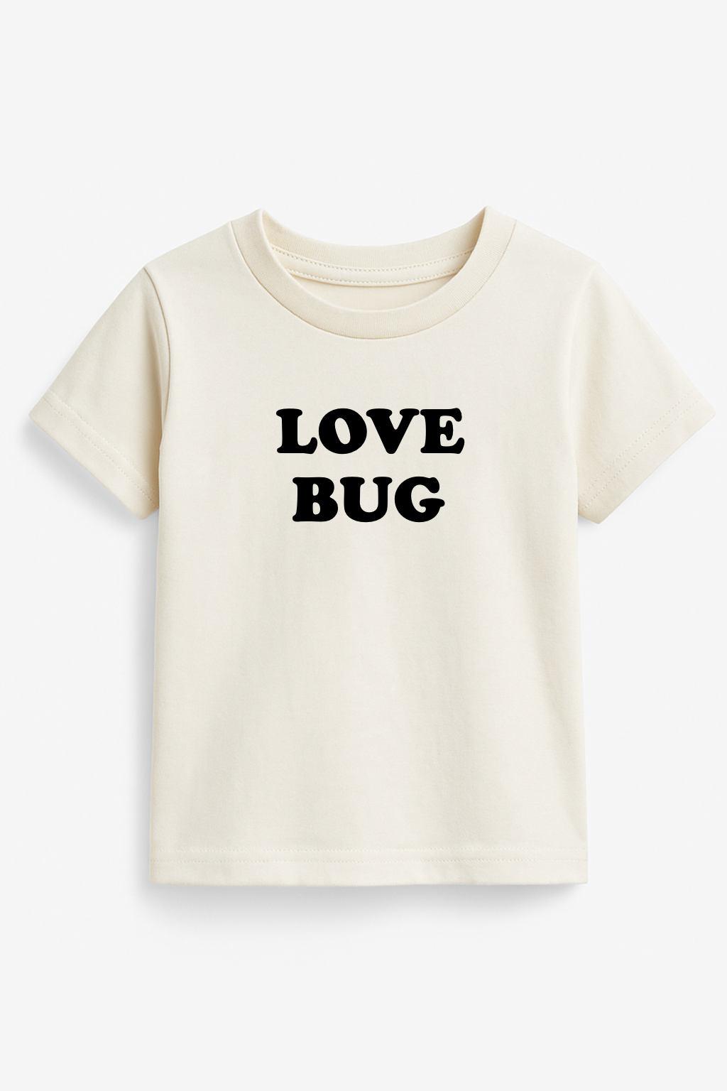 Three Little Tots Love Bug Organic Kids T-shirt