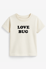 Three Little Tots Love Bug Organic Kids T-shirt