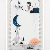 Crib Sheet & Swaddle Baby Gift Set - Moon's Birthday