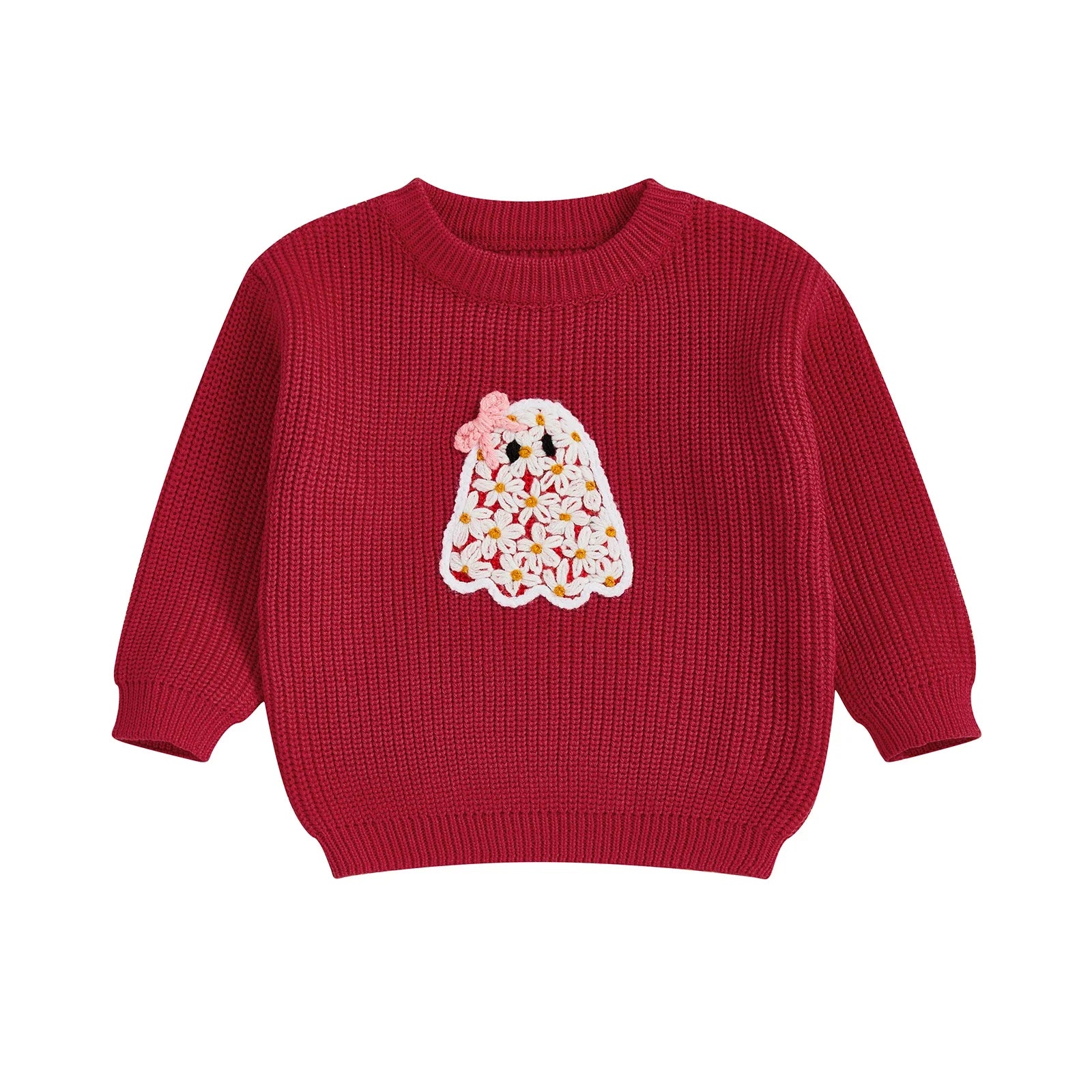 I'm A Cute Little Ghost Halloween Toddler Sweater