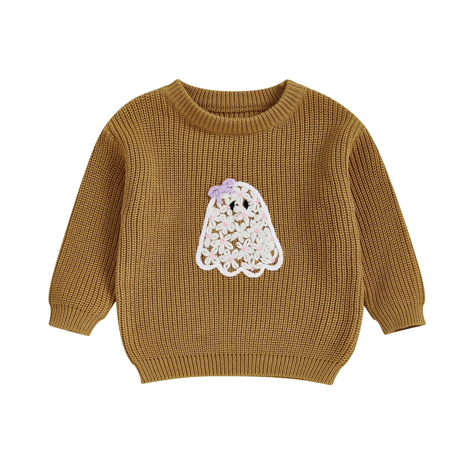 I'm A Cute Little Ghost Little Girl Halloween Sweater