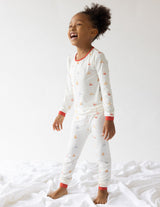 Three Little Tots Sailboat Bamboo Kids Pajama Set, additional product photo