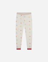 Three Little Tots Sailboat Bamboo Kids Pajama Set, another angle