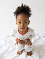 Three Little Tots Sailboat Bamboo Kids Pajama Set, alternate angle