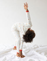 Three Little Tots Sailboat Bamboo Kids Pajama Set, additional view