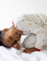 Three Little Tots Sailboat Bamboo Kids Pajama Set, extra product detail