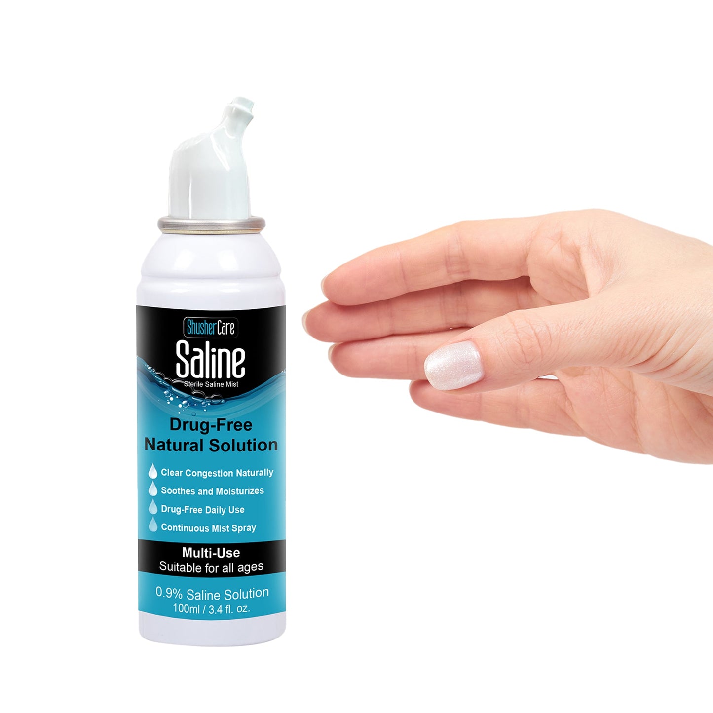Shusher Care Saline Mist Spray