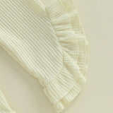Color Match Ruffle Tank Top and Bell Bottom Set