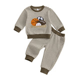 Sports Little Boys Sweatshirt and Matching Bottoms