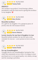 TOP SELLER! Non-Tarnish! New mom baby and me infinity necklace, Congratulations baby gift, pregnancy gift, baby shower & gender reveal gift! NON-Tarnish! 552 FIVE STAR REVIEWS!