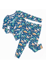 Three Little Tots Bamboo Pajama Set -Arlo Dino