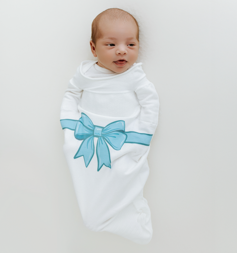 The Gift Swaddle Sleep Sack (Blue)
