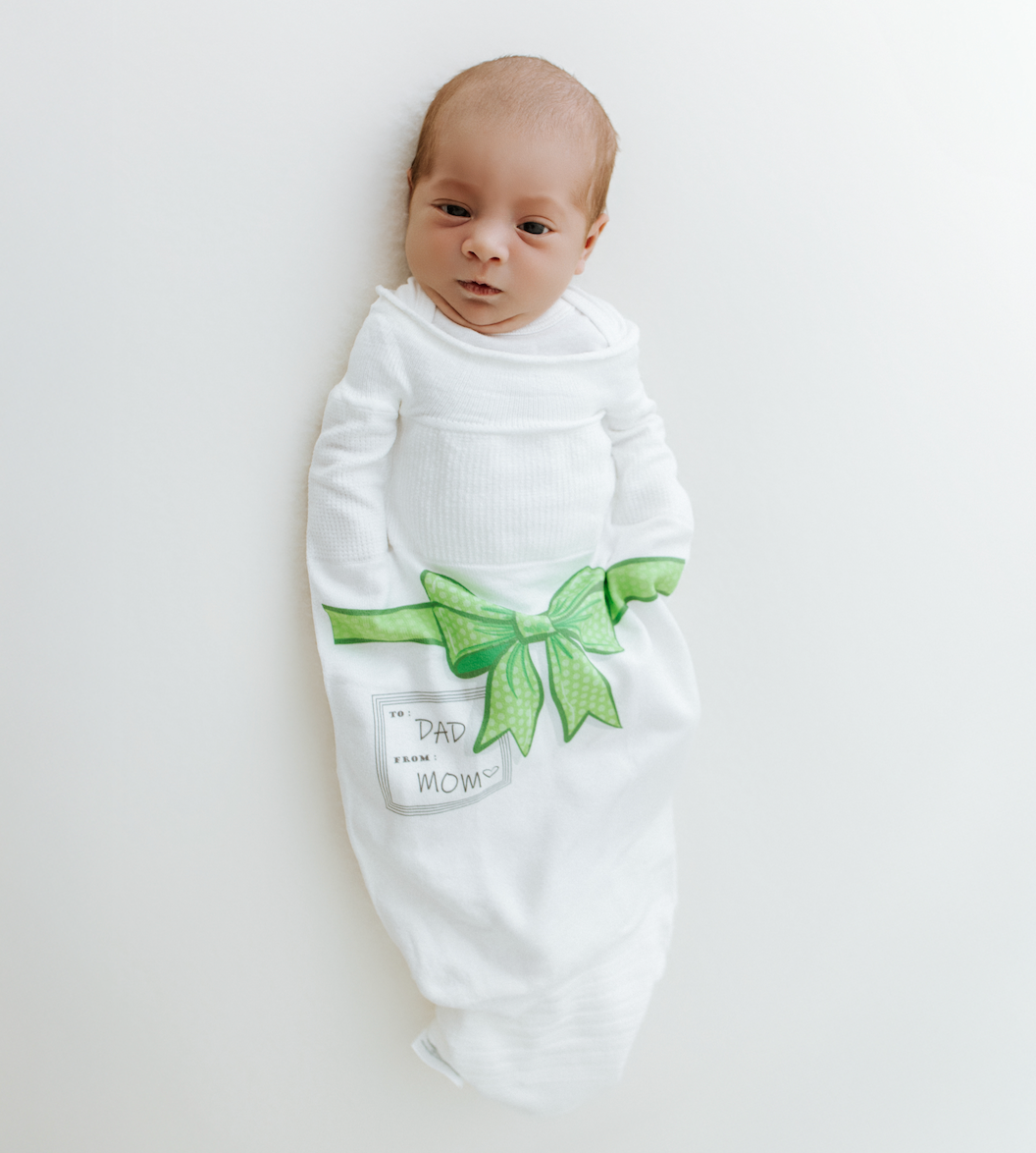 The Gift Swaddle Sleep Sack (Green)