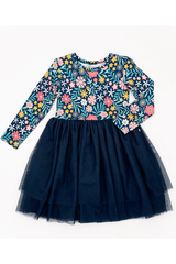 Bamboo Tulle Dress - Maren - Floral