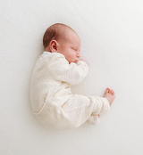 Three Little Tots Swaddelini Organic Cotton Romper Soft Breathable and Easy-On Baby Clothing