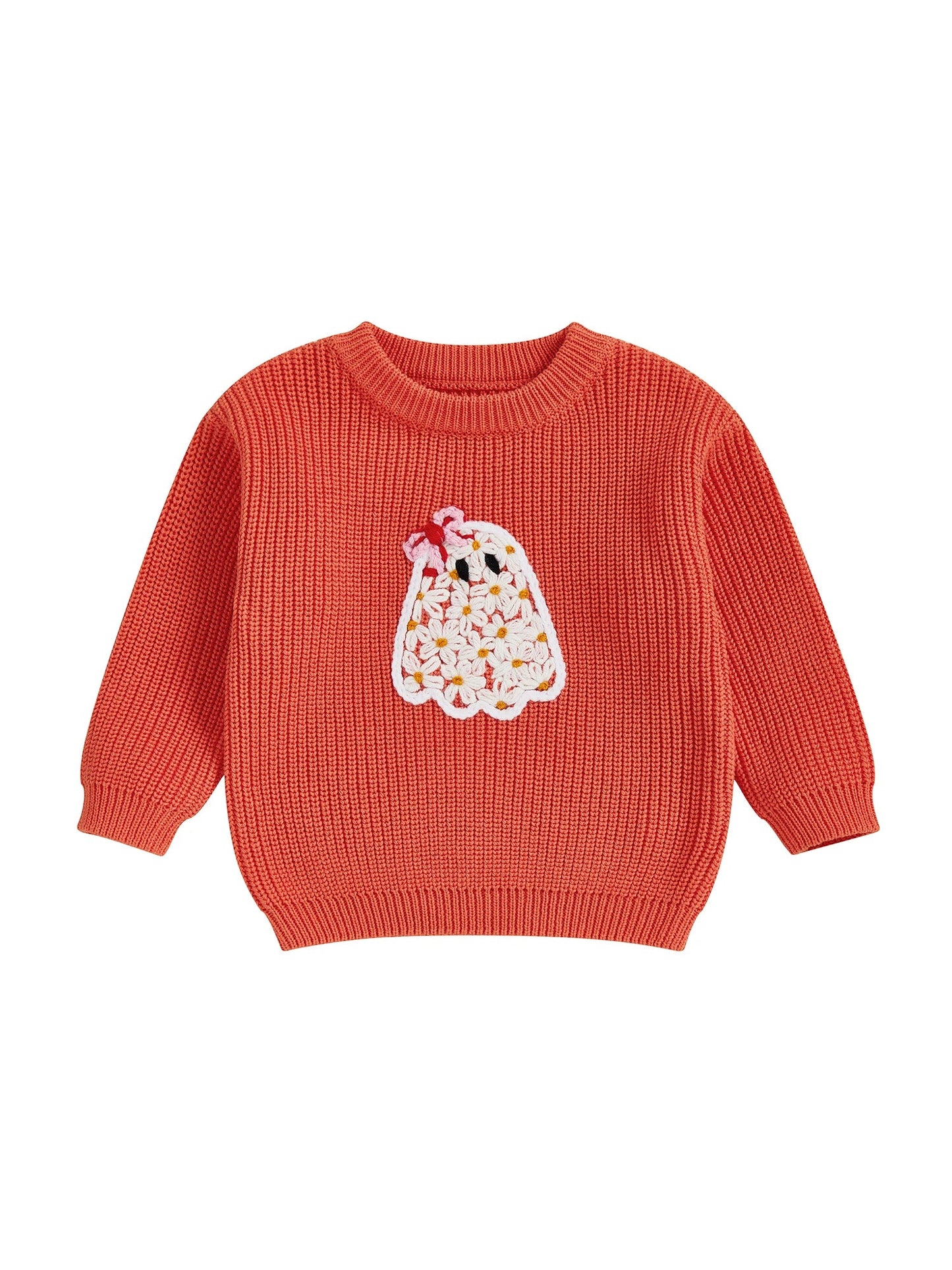 I'm A Cute Little Ghost Little Girl Halloween Sweater