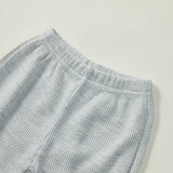 Comfy Long Sleeve Waffle Top and Pant Set