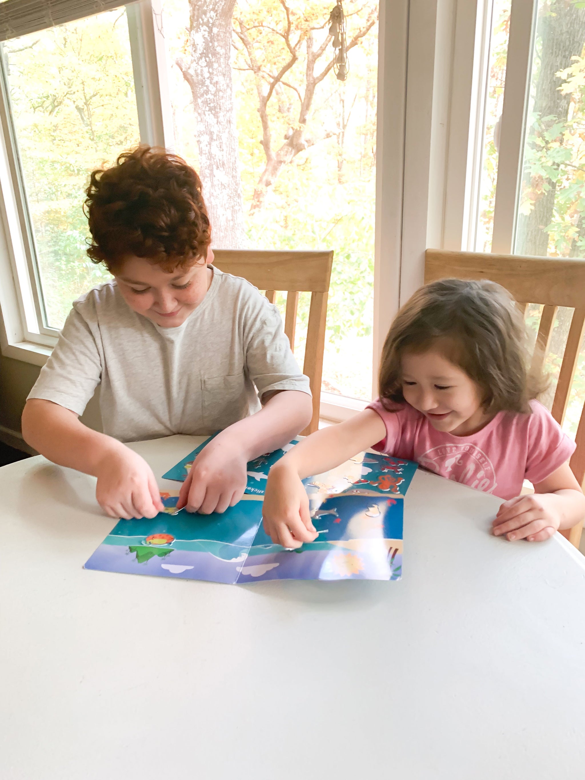 Avi's Adventures Reusable Sticker Book (3 PACK) + Marker Set