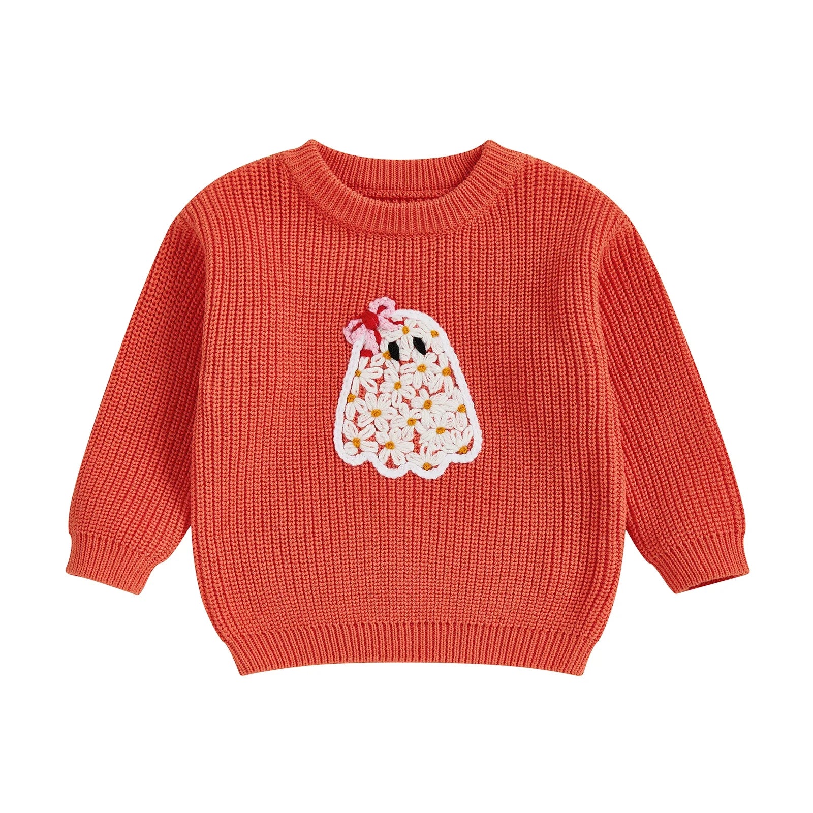 I'm A Cute Little Ghost Little Girl Halloween Sweater