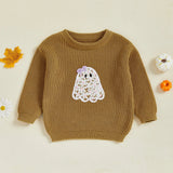 I'm A Cute Little Ghost Little Girl Halloween Sweater