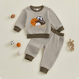 Sports Little Boys Sweatshirt and Matching Bottoms