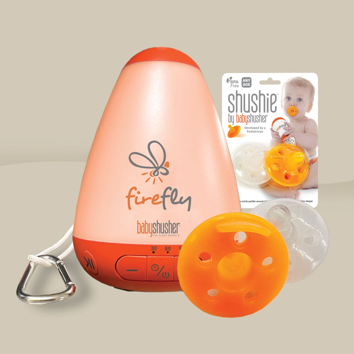Three Little Tots Firefly and Shushie 2-Pack Bundle, additional product photo