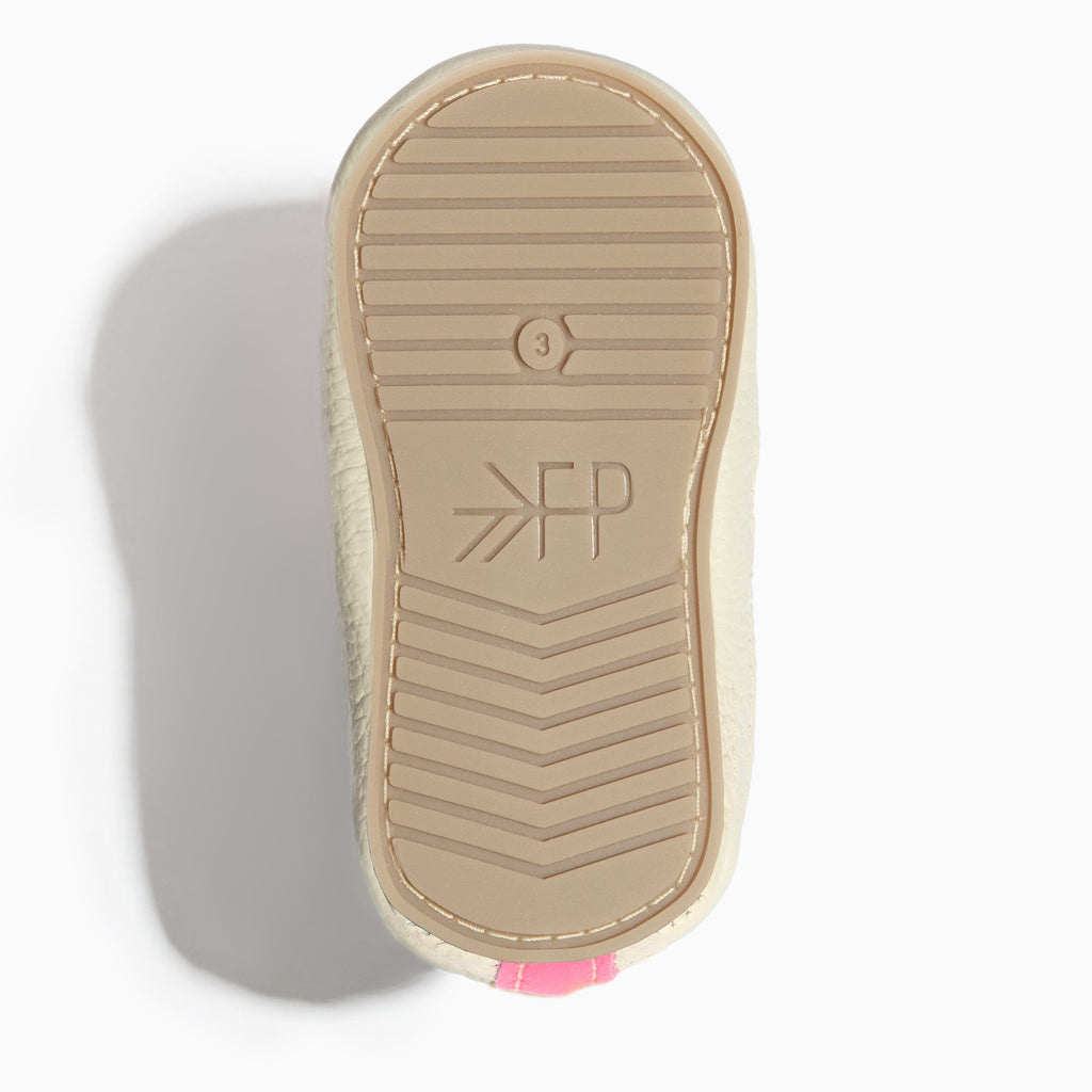 Hot Pink Slip On Baby Shoe