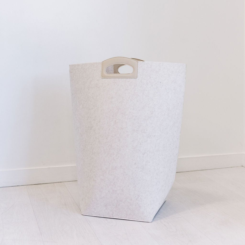 Three Little Tots The Hamper, in Stone