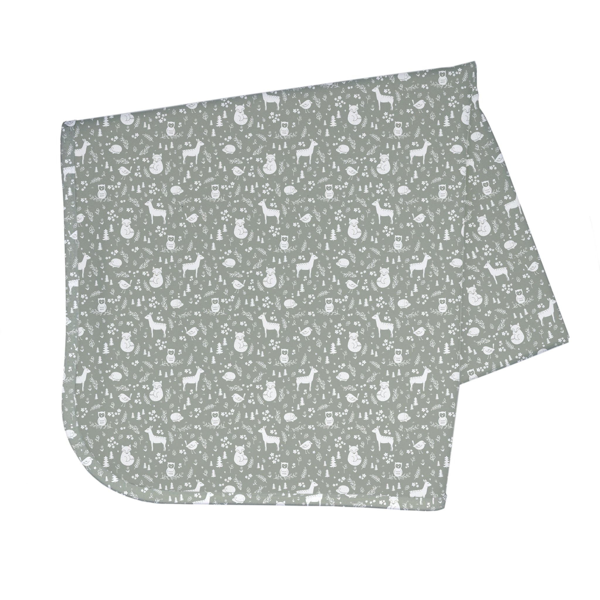 Forest Friends Splash Mat - A Waterproof Catch-All for Highchair Spills and More!