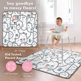 Tiny Town Splash Mat - A Waterproof Catch-All for Highchair Spills and More!