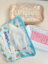 Three Little Tots Wipes Pouch - Clear Coat Bag, additional product photo