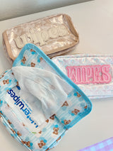 Three Little Tots Wipes Pouch - Clear Coat Bag, sixth additional photo