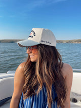 Three Little Tots United States of America - Denim Blue Vintage Trucker Hat, additional view