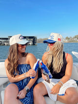 Three Little Tots United States of America - Denim Blue Vintage Trucker Hat, third additional photo