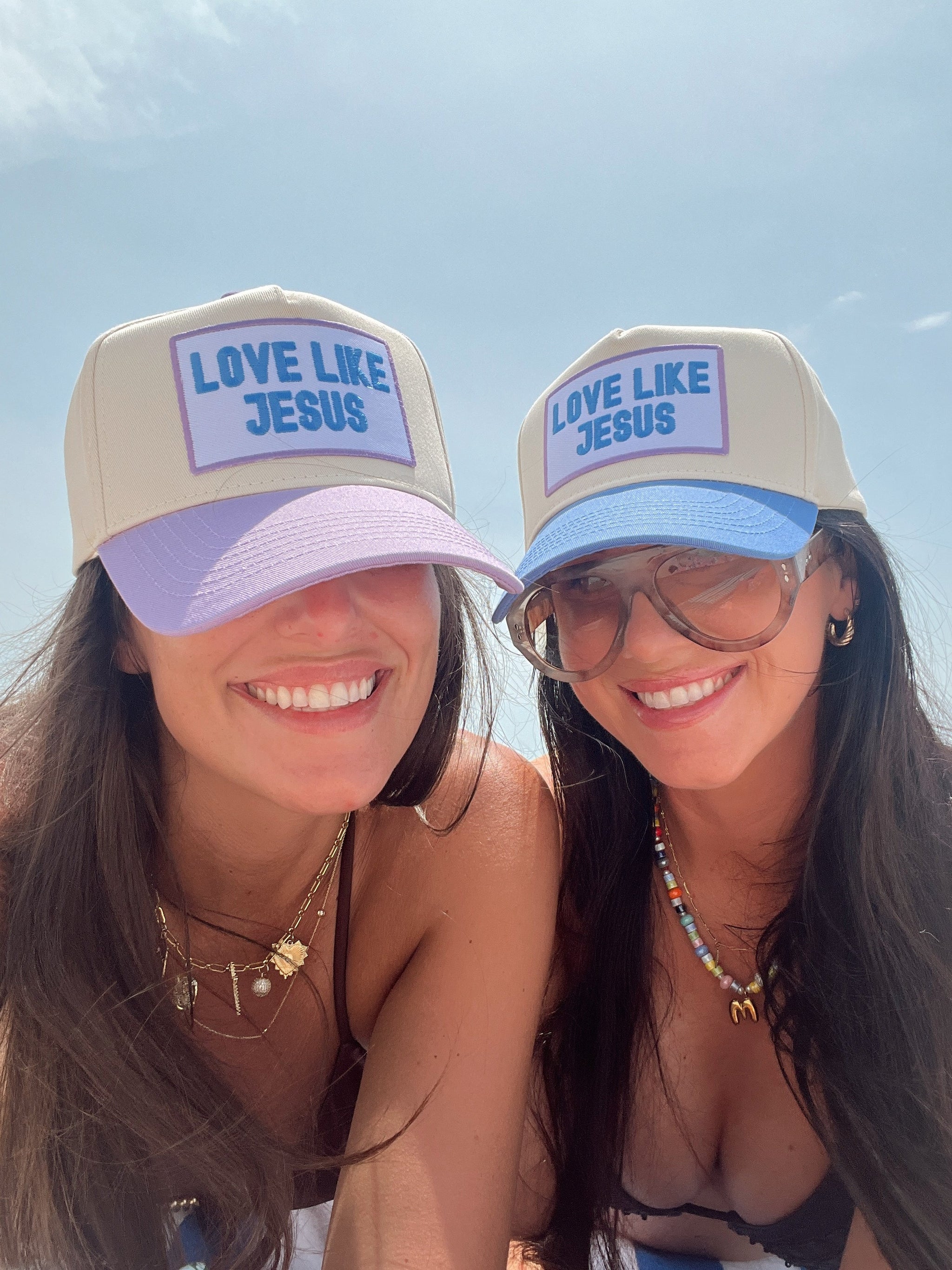 Three Little Tots Love like Jesus - Vintage Trucker Hat, additional product photo