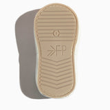 Toasted Bright White T-Bar Baby Shoe