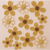 Rattan Daisy Wall Decor | Boho Nursery Wall Art | Kids Room Flower Wall Hanging | Handmade Natural