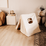 Three Little Tots Tent Cover for Hazel and Olive Pikler, another angle