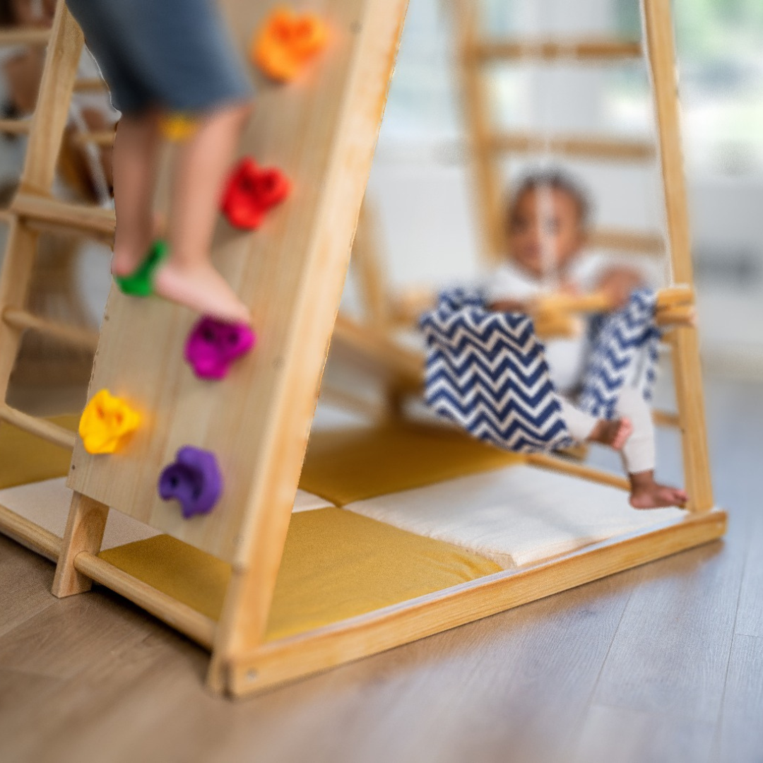 Three Little Tots Magnolia Playset Mat - For Medium Magnolia Climber Not Included