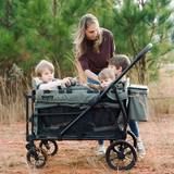 Three Little Tots Keenz Viva 4-Passenger Stroller Wagon Big Adventures Made Compact, alternate angle