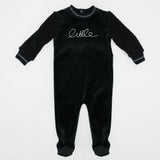 Velour And Sherpa Onesie