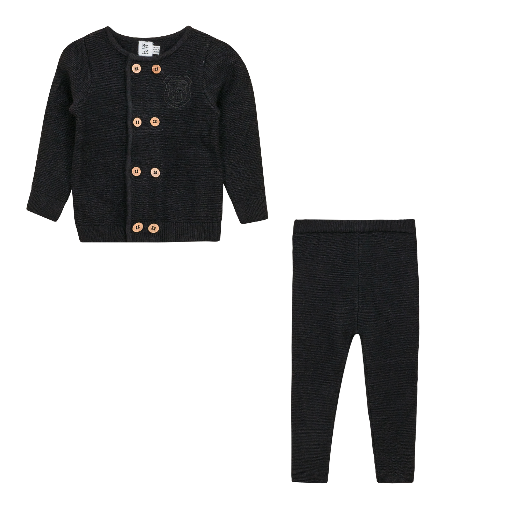 Crest Knitted 2Pc Set