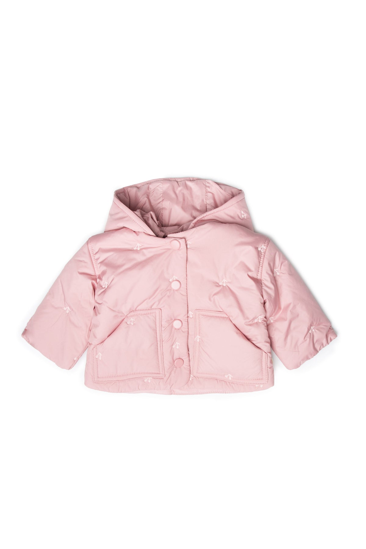 Three Little Tots Cherry Hood Coat, in Blossom