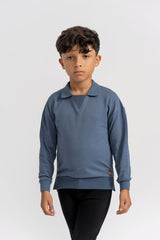 Three Little Tots French Fleece Ribbed Sweatshirt